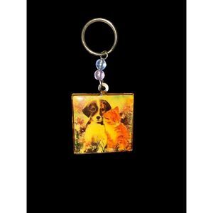 The Humane Society Washington DC Keychain Collectible‎ Dog Cat Adorable